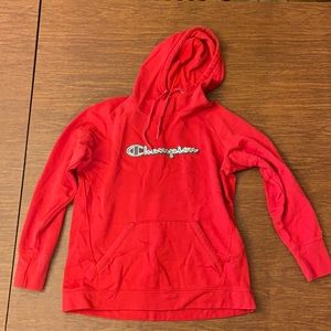 Red Champion Sweatshirt